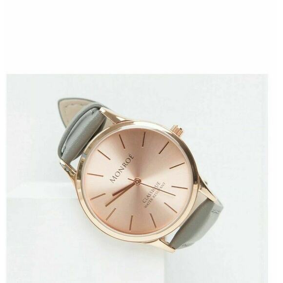 Monroé Classique Watch In Sunburst Solérose FabFitFun Summer 2022 Box - Picture 1 of 10